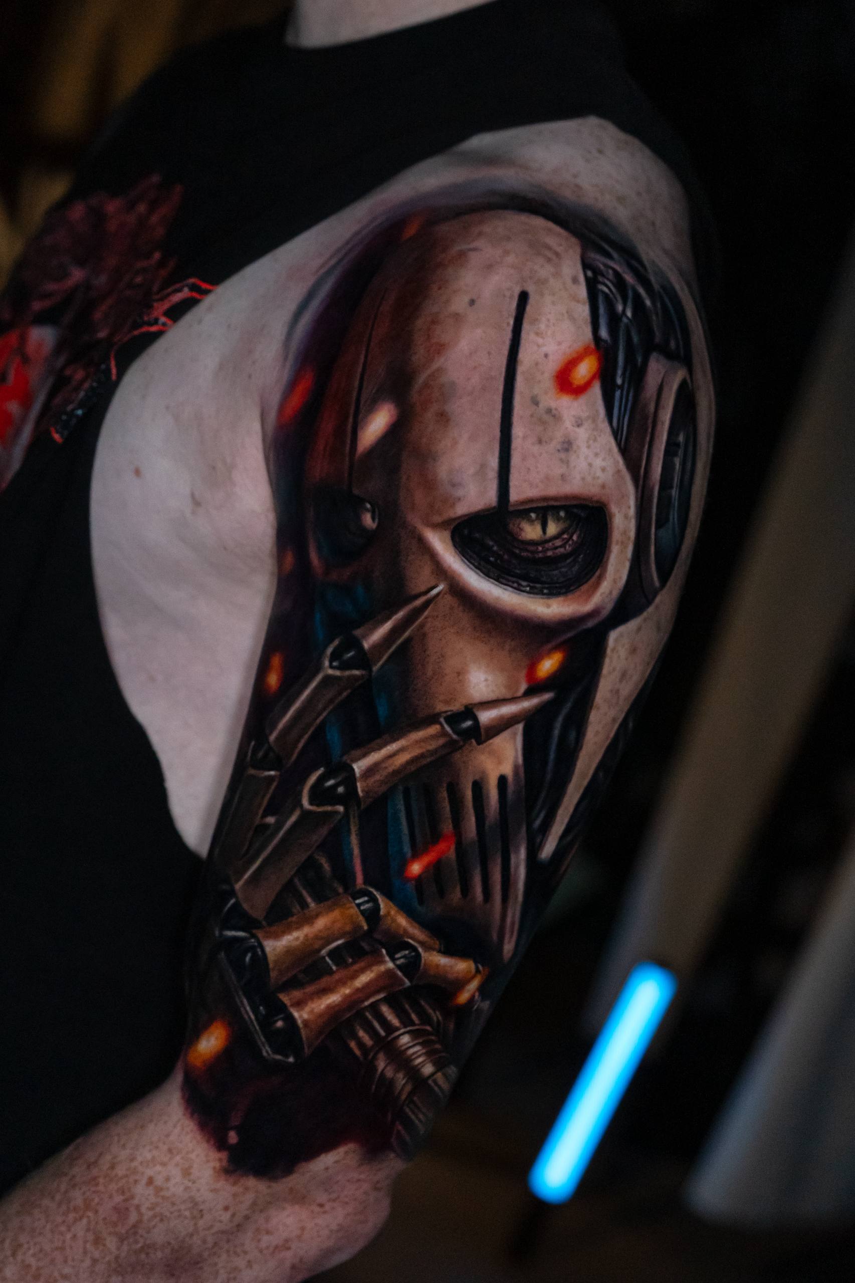 Colour realism tattoo by Vladimir Vishar, London — piece 2