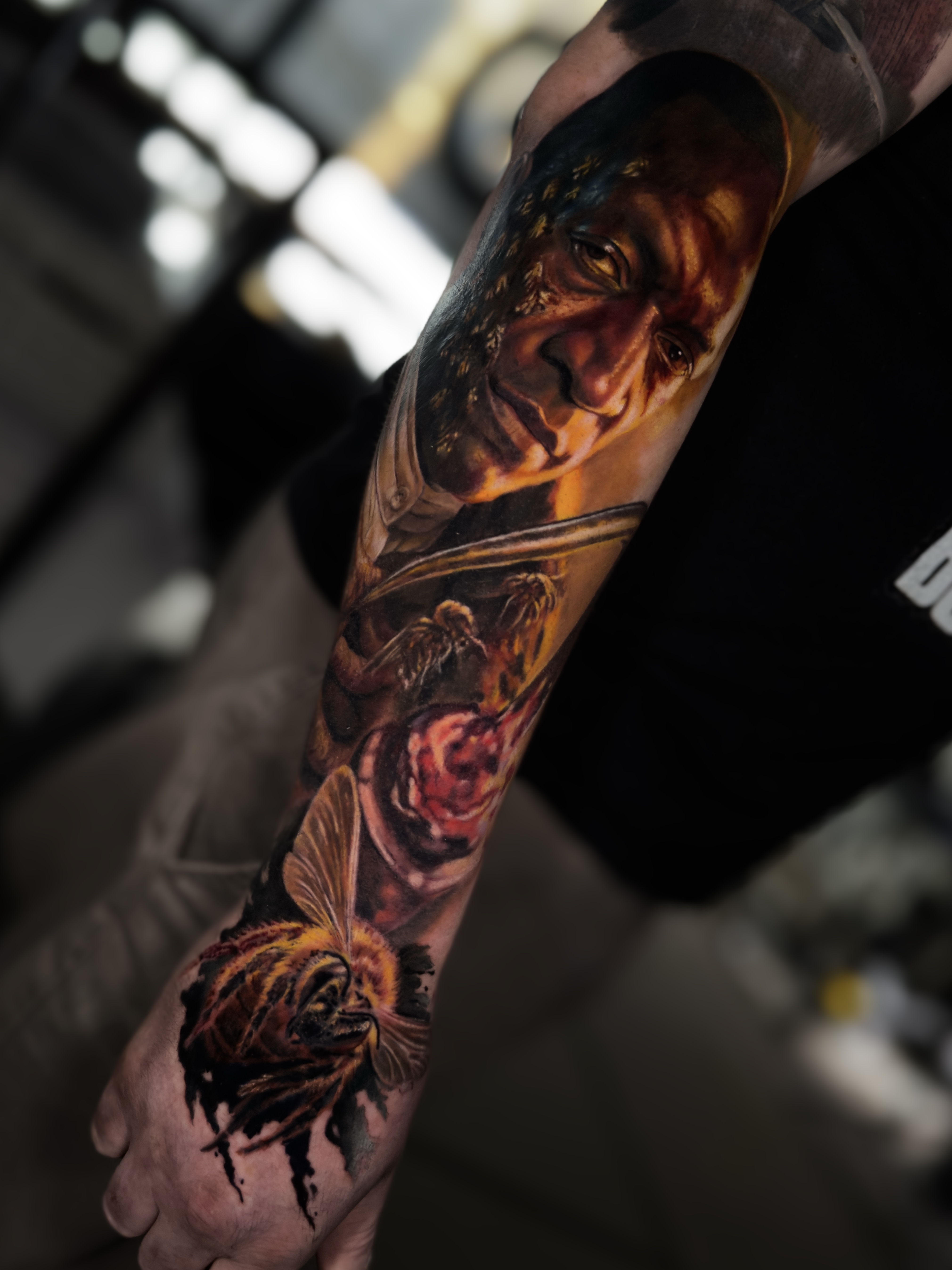 Colour realism tattoo by Vladimir Vishar, London — piece 12