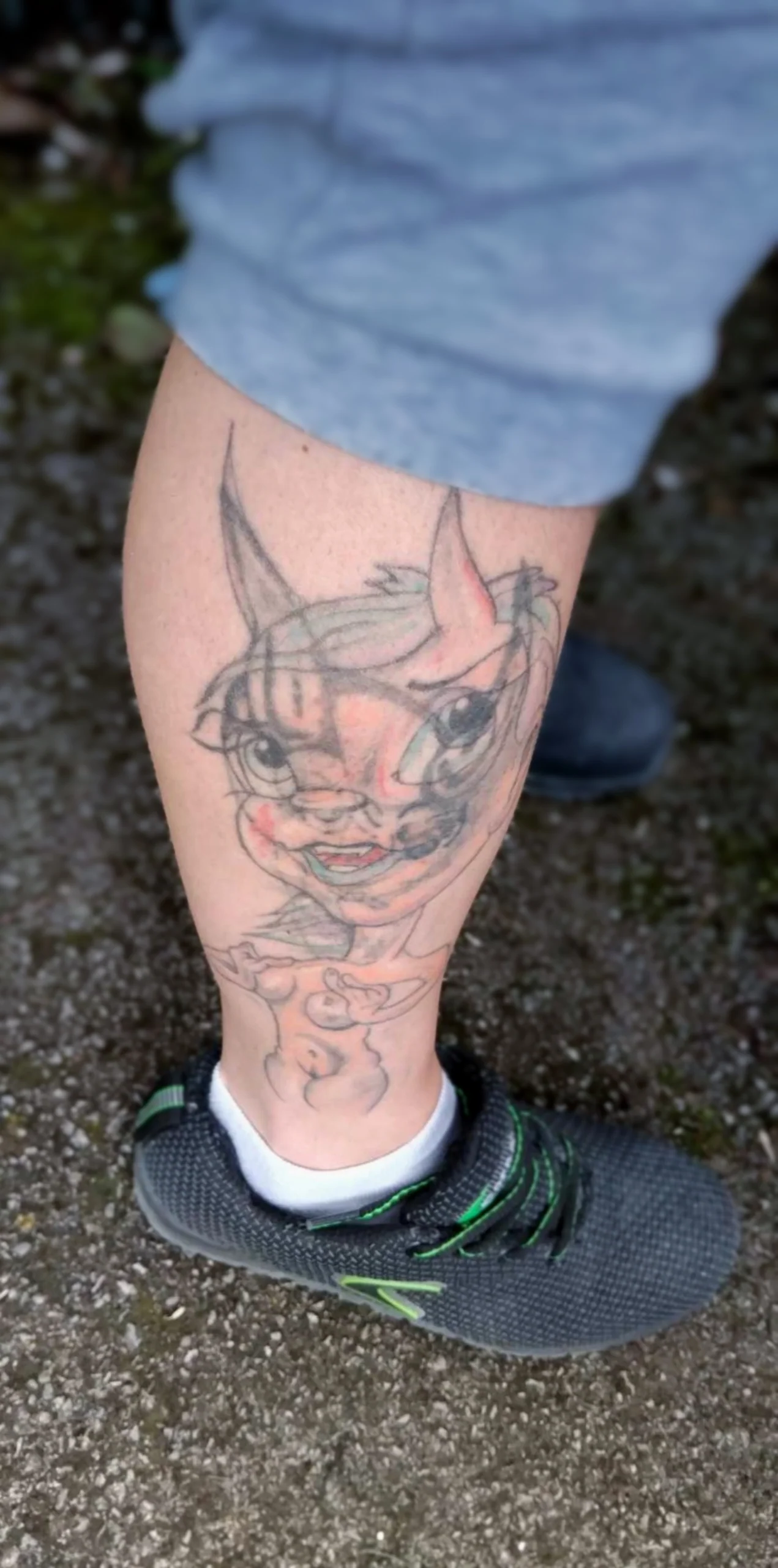 Old tattoo before cover-up, comparison 6 by Vladimir Vishar